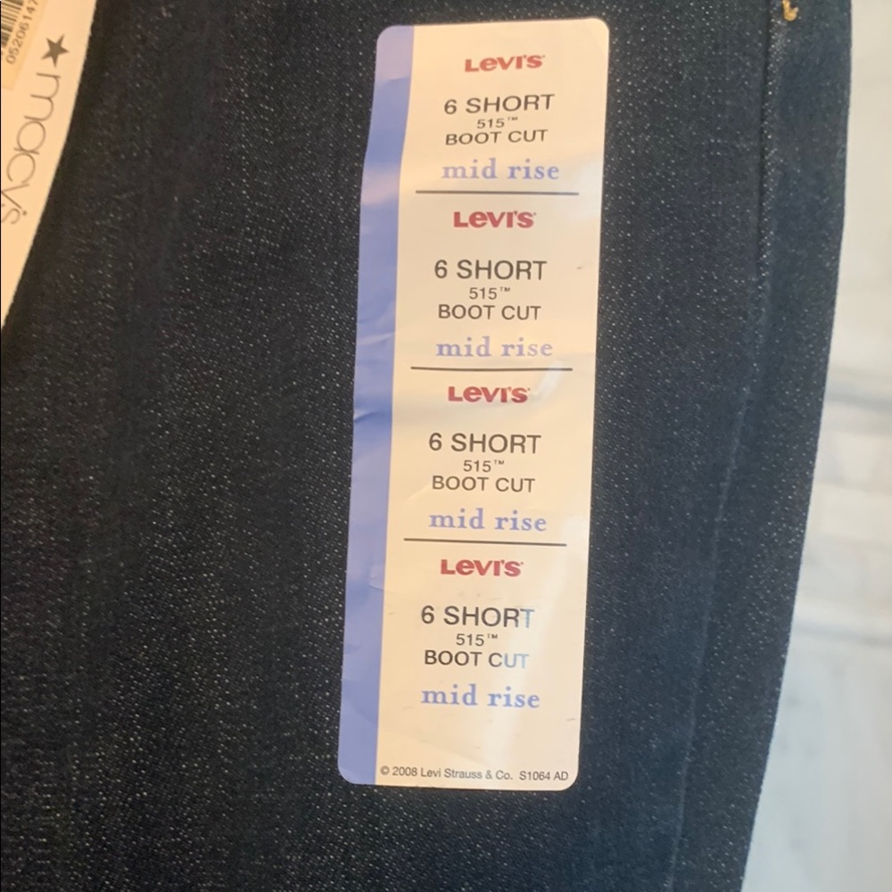 Levi's 515 Bootcut Women's Jeans Size 6 Short - MID-Rise - Picture 2 of 14